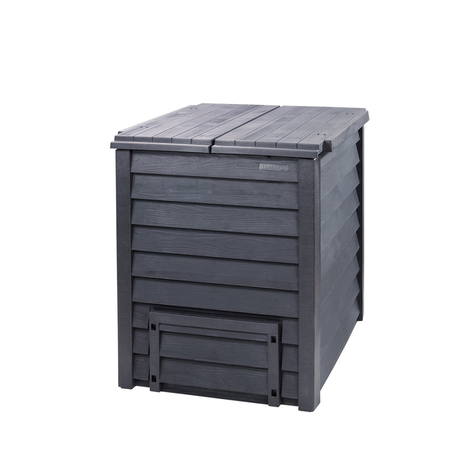 Thermo Wood Composter Including Soil Fence