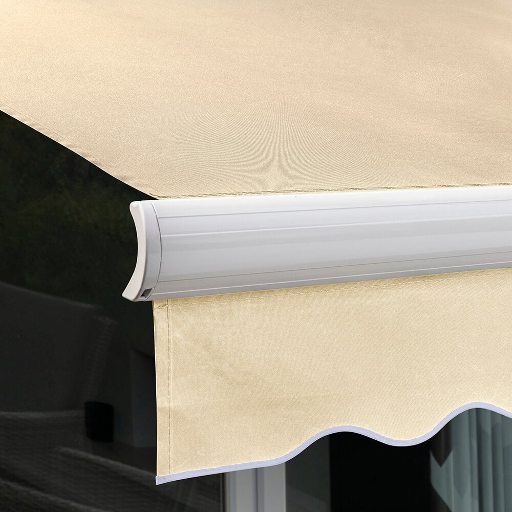 Full Cassette Electric Awning | Ivory