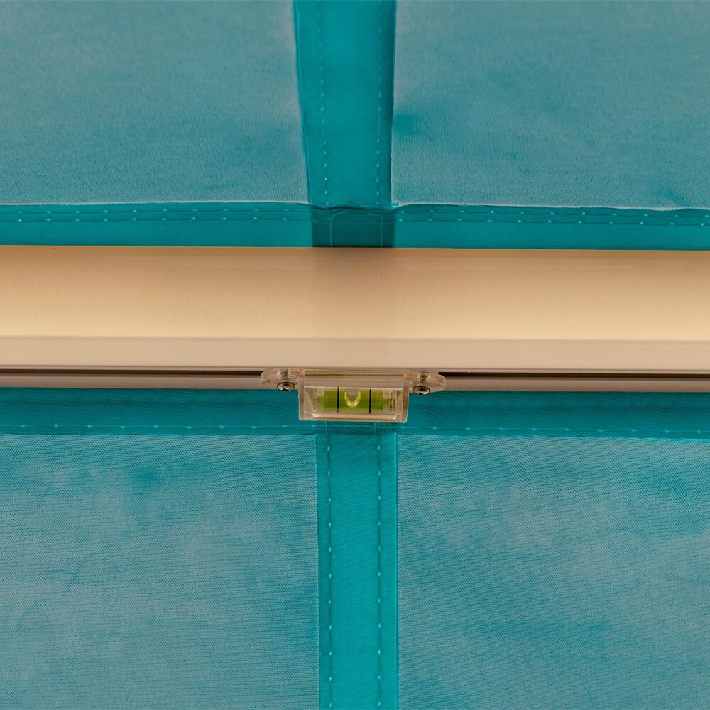Half Cassette Manual Awning | Turquoise