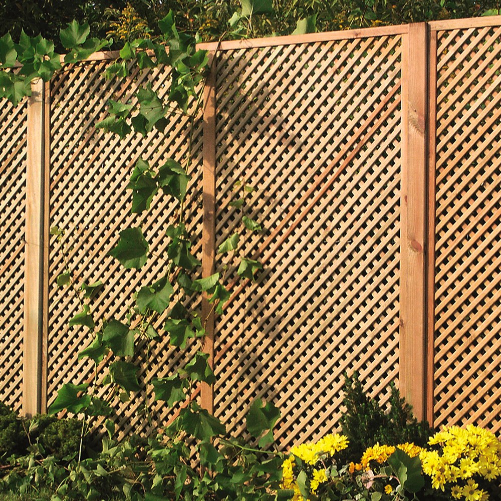 Primrose Privacy Wall Trellis Screening Fencing 1.83cm x .30cm (6ft x 1ft)
