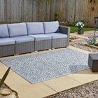 Slate Bloom Alfresco Outdoor Rug