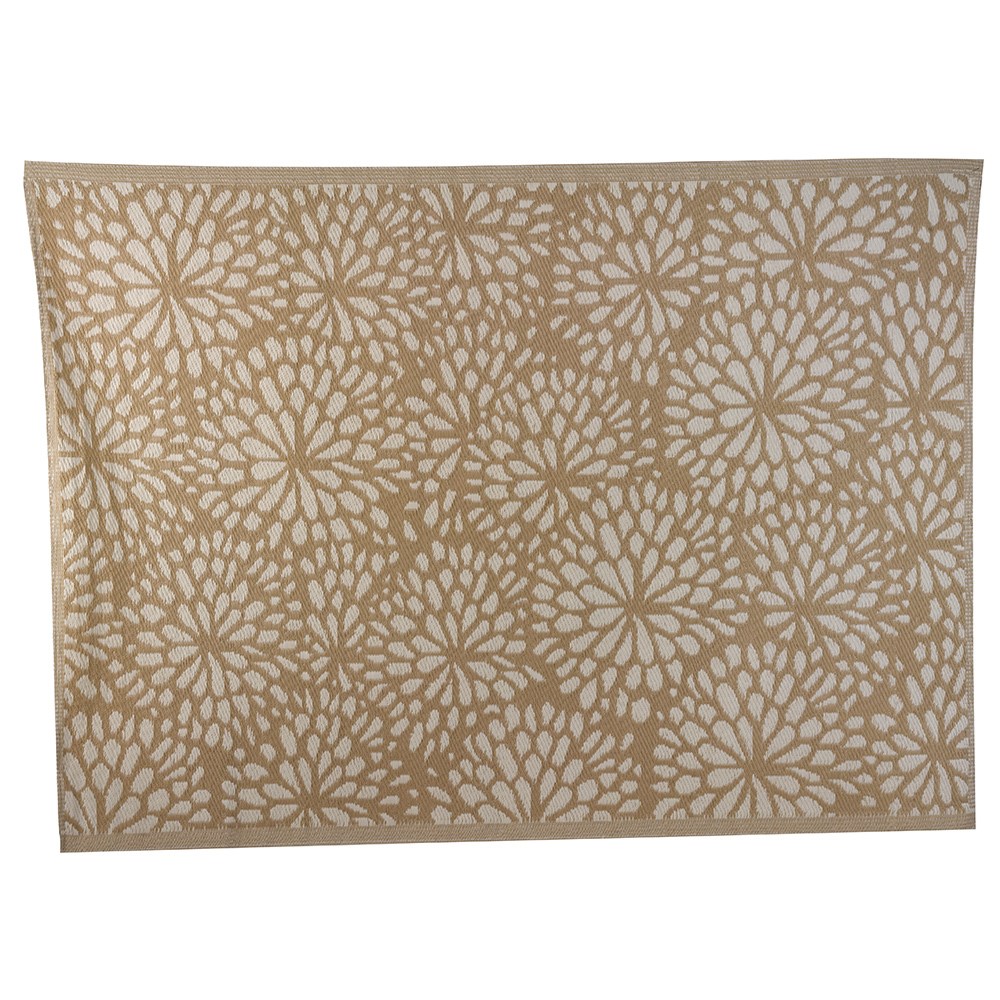 Alfresco Rug - Bloom - Mocha - 150 x 210cm by Smart Garden