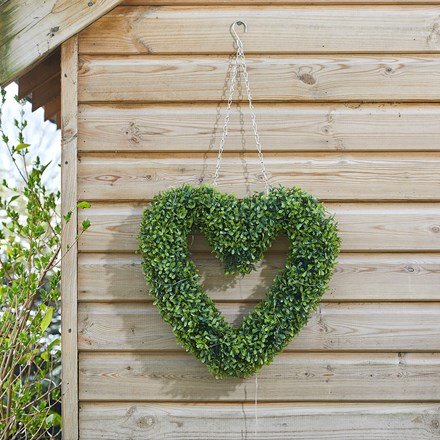 Boxwood Heart 40cm by Smart Garden