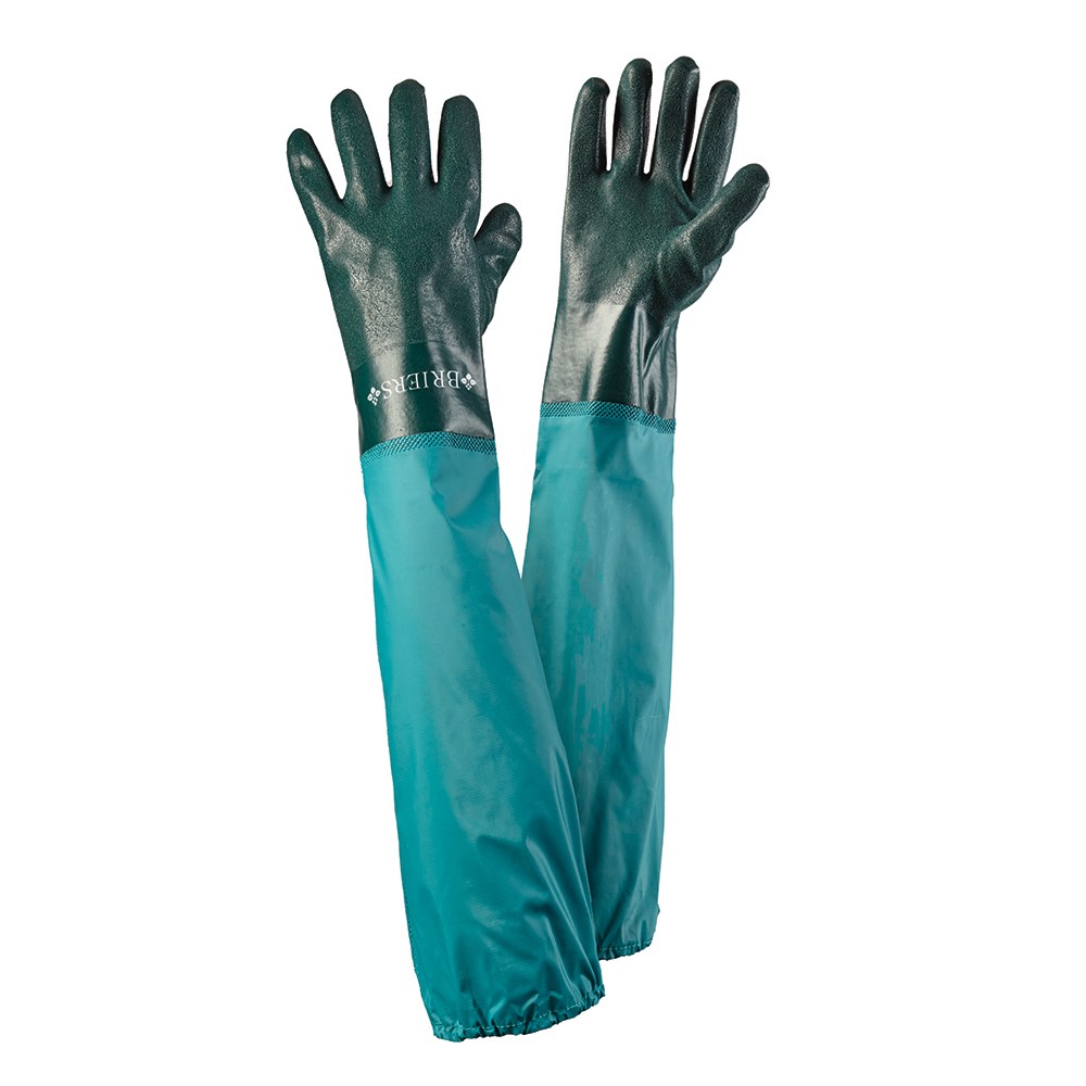 Full Length Gloves For Cleaning Debris Tank, Pond and Dirt L9 by Smart Garden