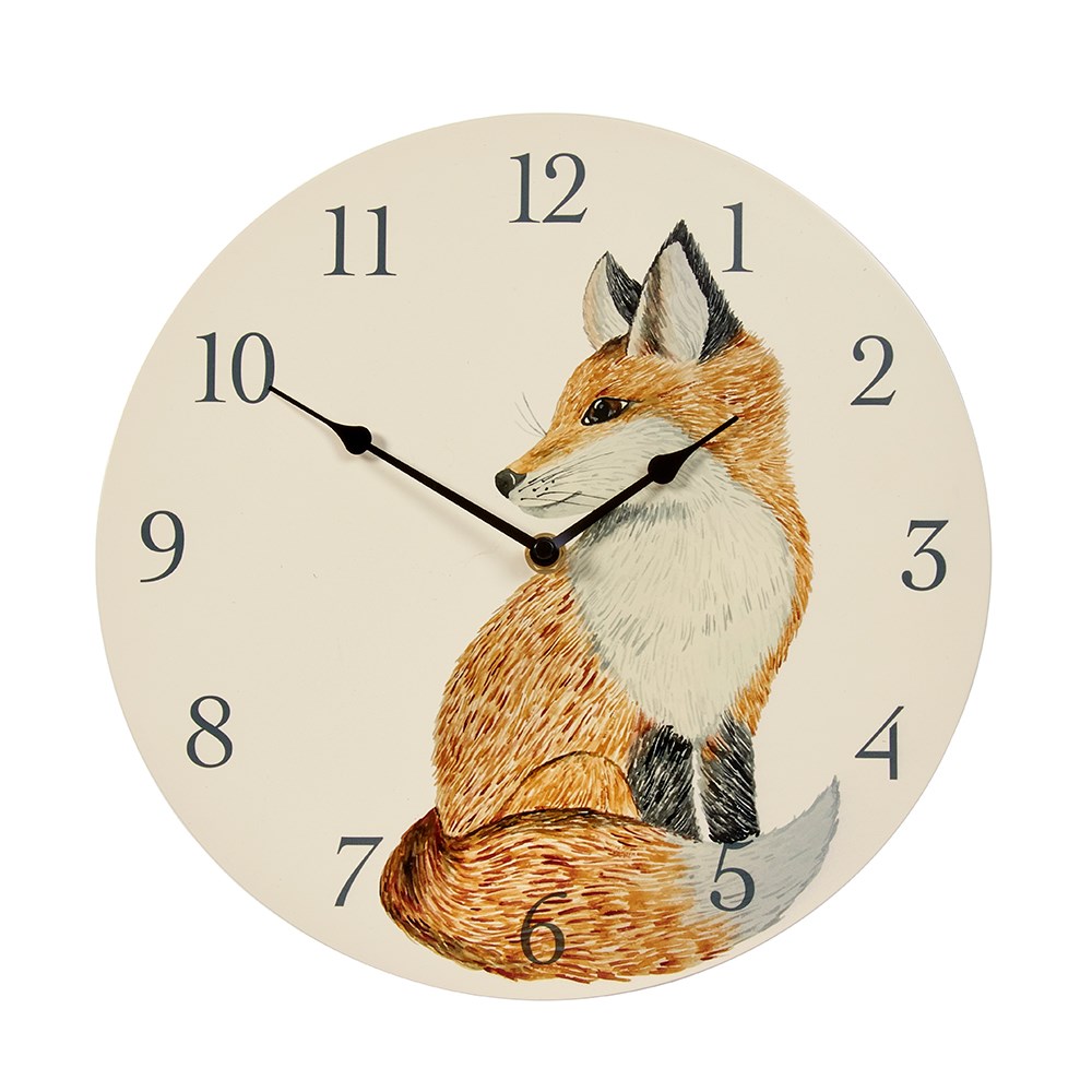 Fox Wall Clock