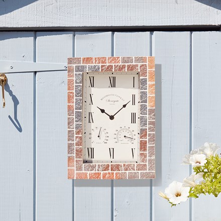 Stonegate Quad Wall Clock by Smart Garden