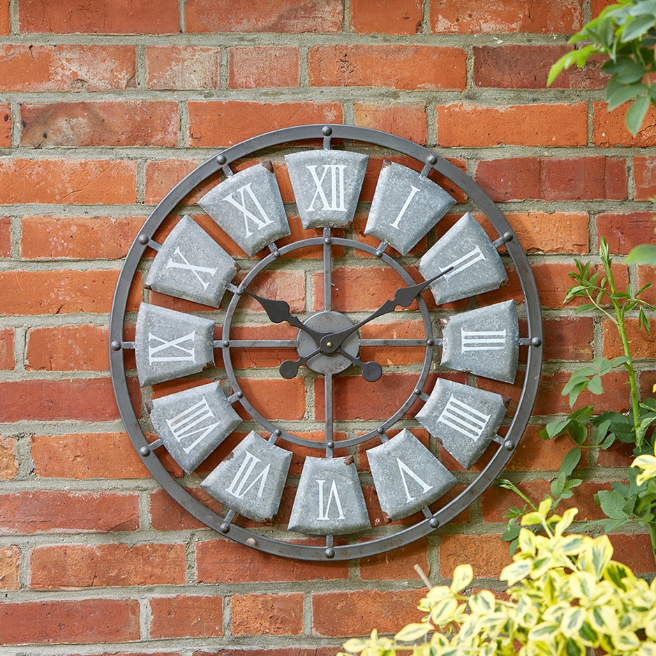 24in Lincoln Wall Clock by Smart Garden