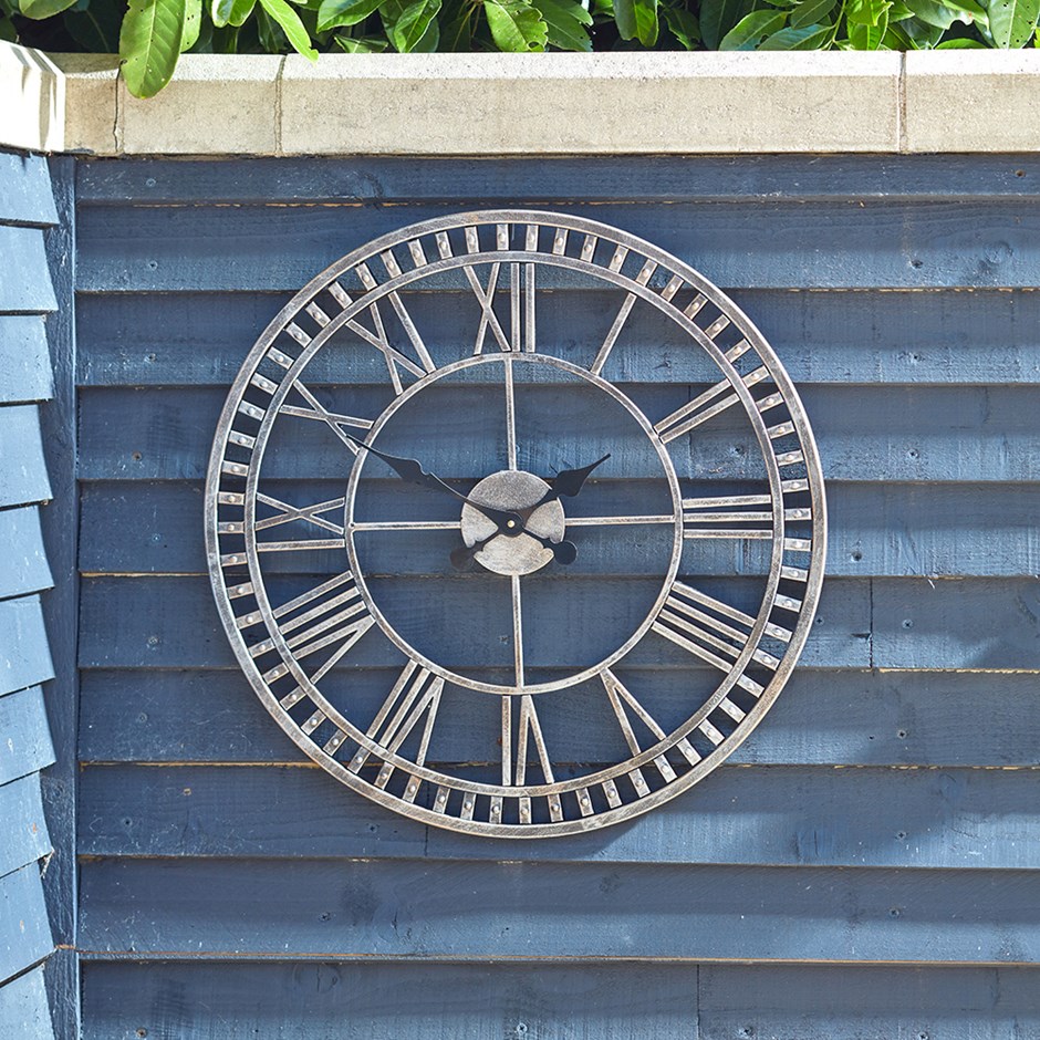 24in Buxton Wall Clock by Smart Garden