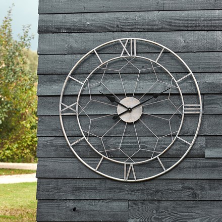 35.5in London Wall Clock XL by Smart Garden