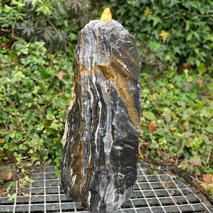H55cm Black Angel Monolith Water Feature
