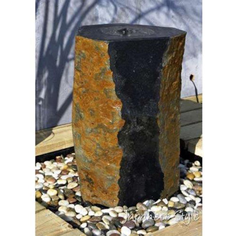 H10cm Babbling Basalt Fountain Water Feature