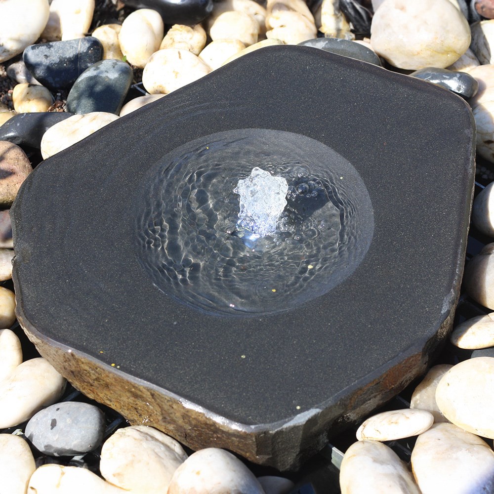 H50cm Babbling Basalt Fountain Water Feature