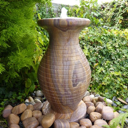 H60cm Rainbow Cascading Vase Water Feature