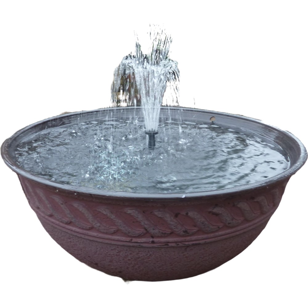 D60cm Bronze Finish Lotus Bowl Water Feature