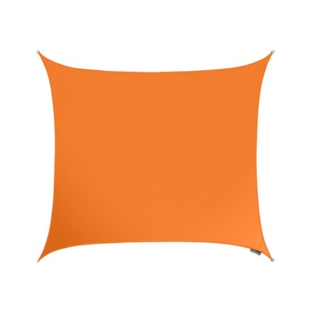 Premium Waterproof 3m Square Orange Sail Shade - Exclusively by Kookaburra®