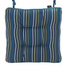 Striped Box Seat Pad