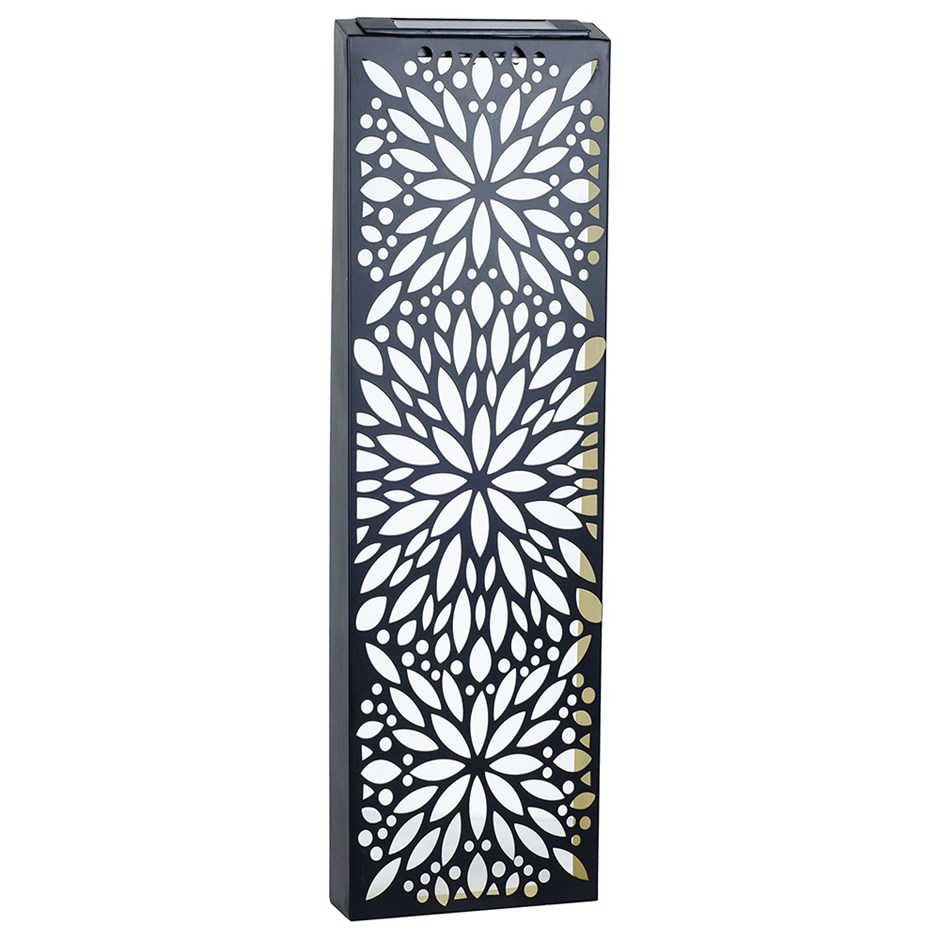 Abstract Flower Solar Wall Panel