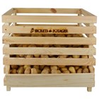 Wooden Potato | Onion Storage Crate