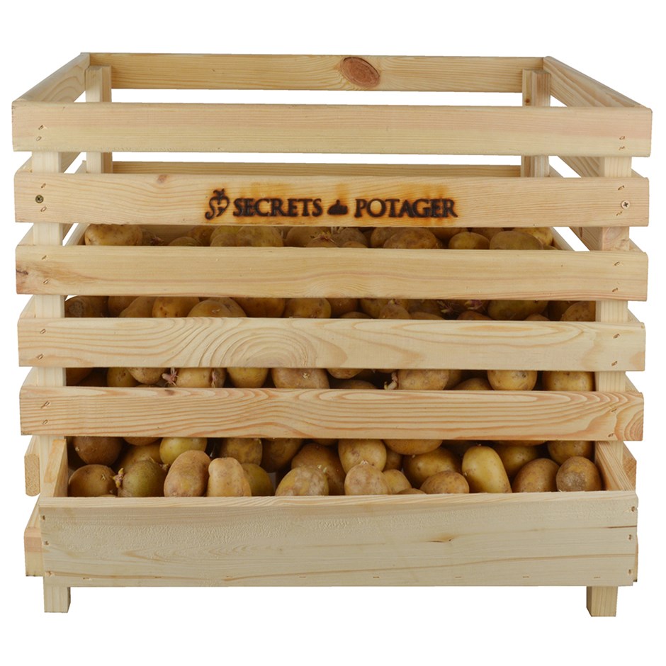 Wooden Potato | Onion Storage Crate