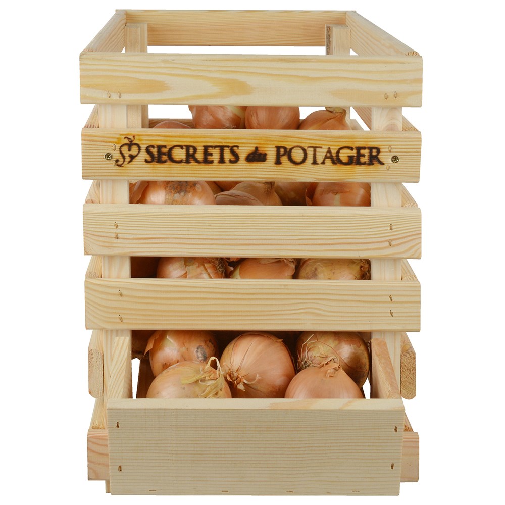 Wooden Potato | Onion Storage Crate