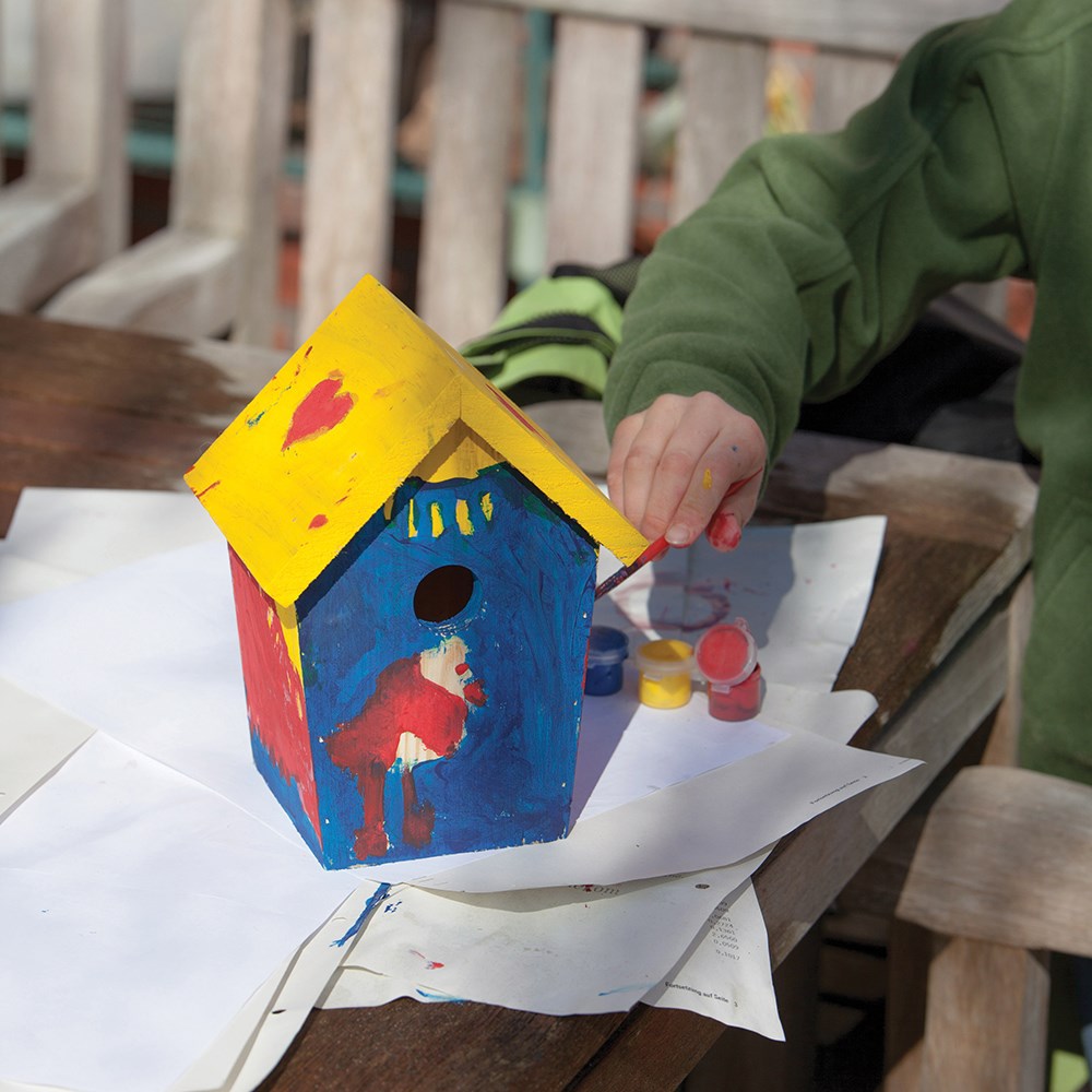 DIY Paint Your Own Birdhouse, FSC
