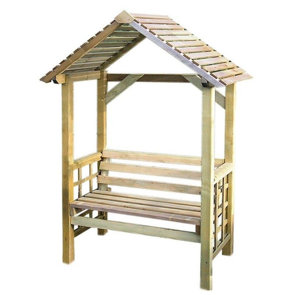 Fixed Seat Arbour | Pantheon Athena Fixed Seat Arbour