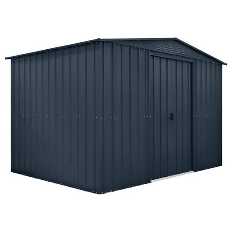 Metal Garden Shed | Globel 10x7ft Apex Metal Garden Shed