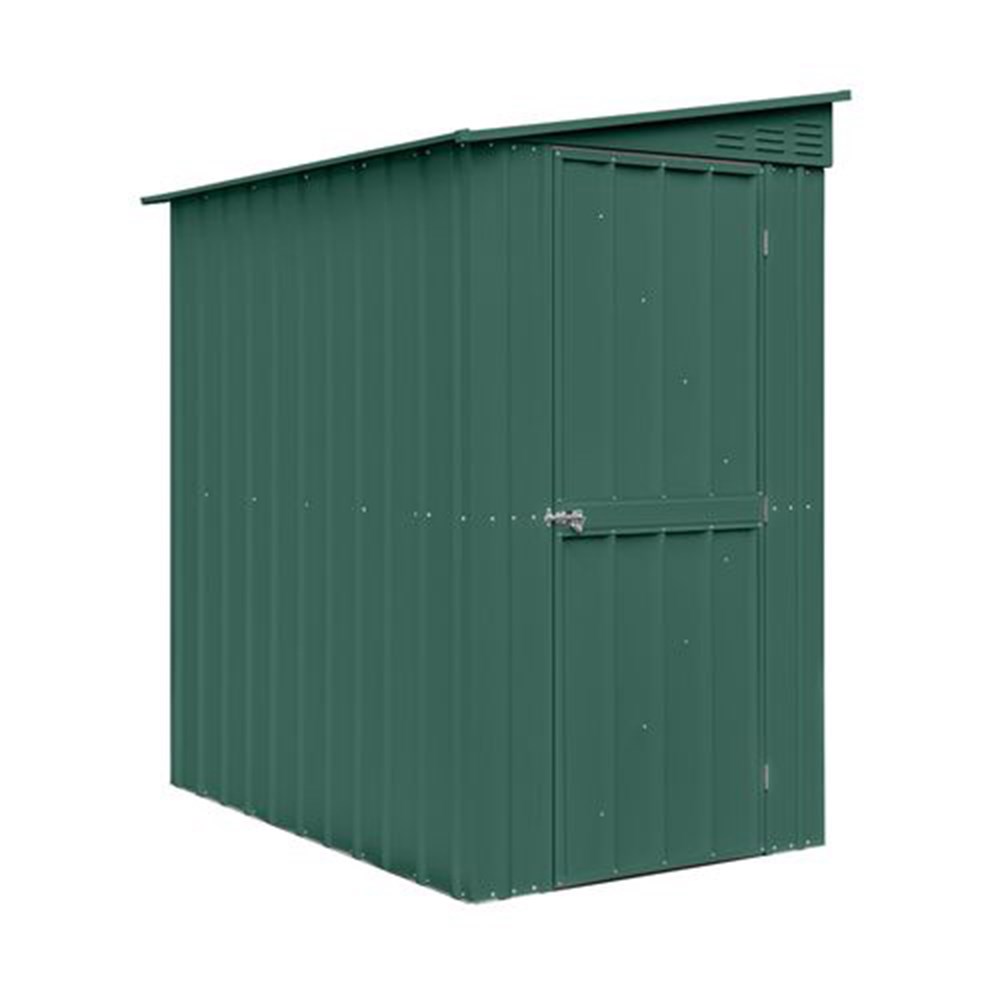 Metal Garden Shed | Globel 4x6ft Lean-To Metal Garden Shed