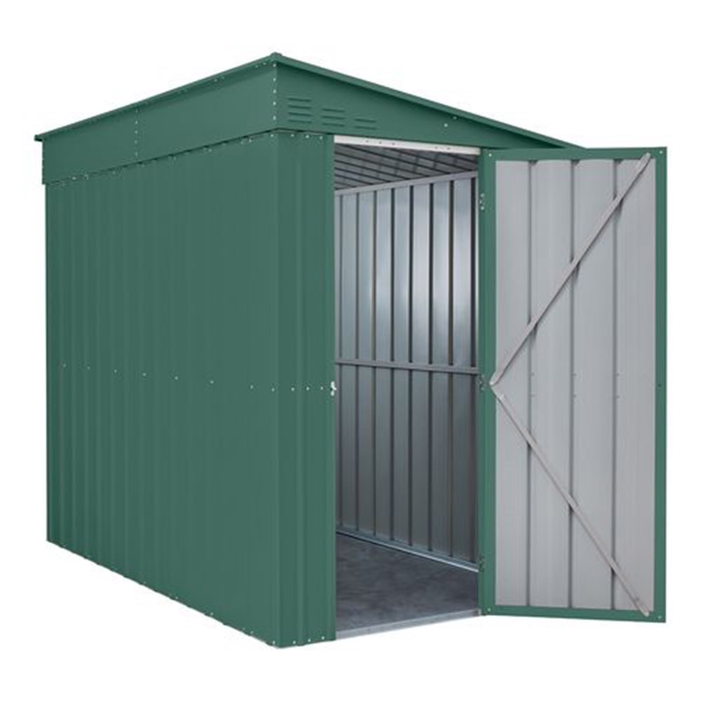 Metal Garden Shed | Globel 5x8ft Lean-To Metal Garden Shed