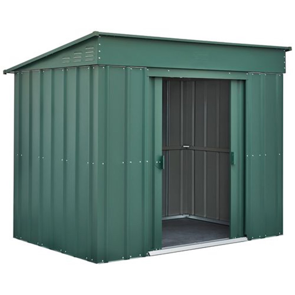 Metal Garden Shed | Globel 6x4ft Low Pent Metal Garden Shed