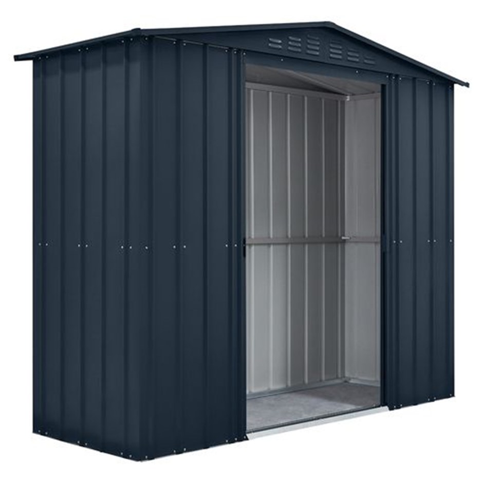 Metal Garden Shed | Globel 8x3ft Apex Metal Garden Shed