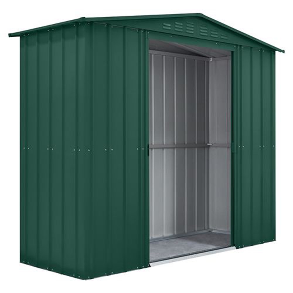 Metal Garden Shed | Globel 8x3ft Apex Metal Garden Shed