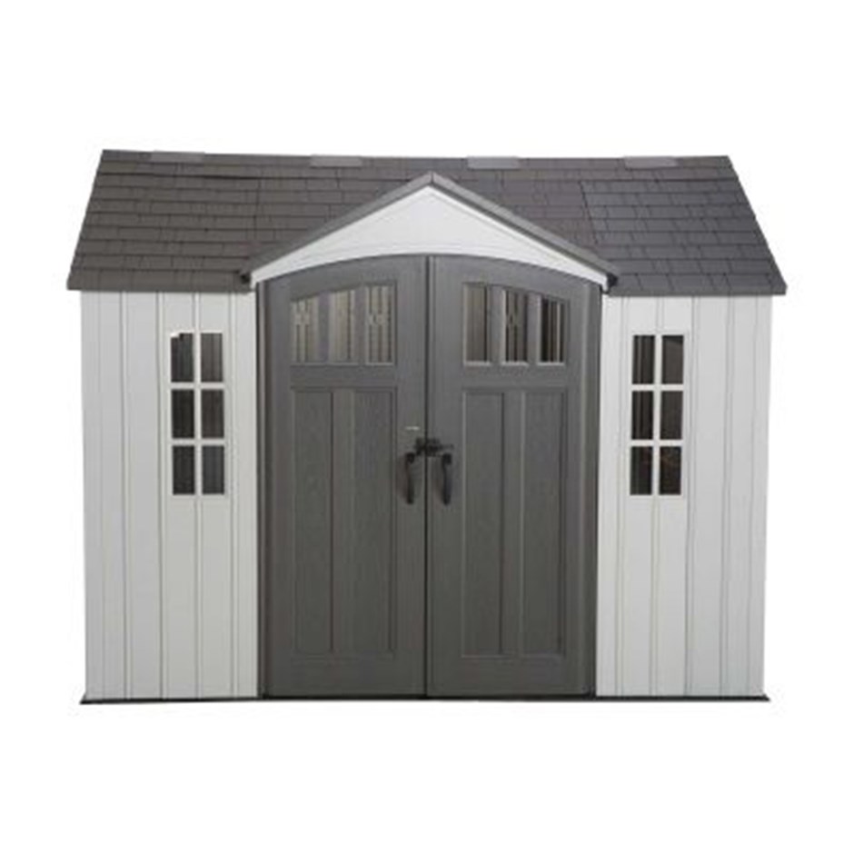 Plastic Garden Shed | Lifetime 10x8ft Heavy Duty Plastic Shed