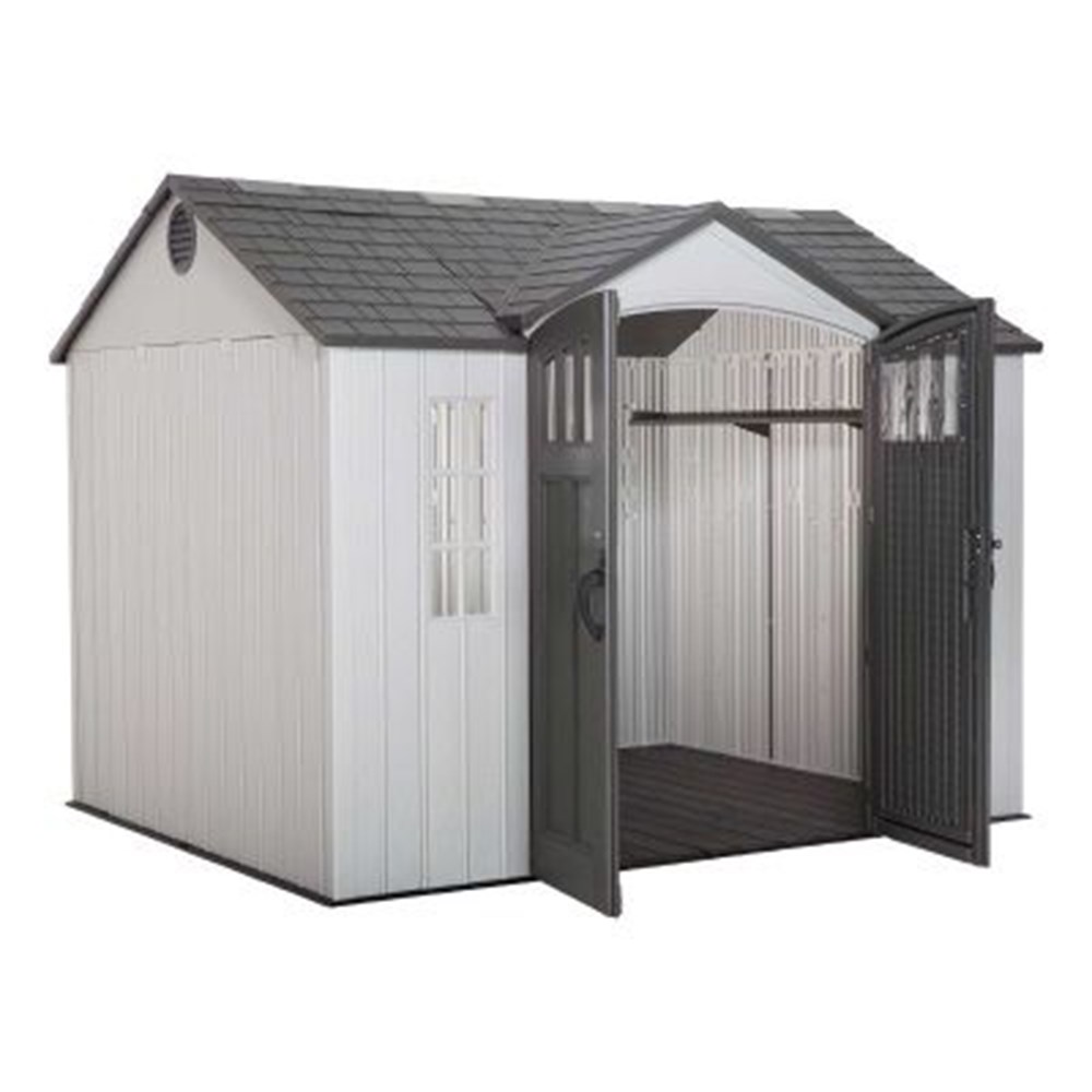 Plastic Garden Shed | Lifetime 10x8ft Heavy Duty Plastic Shed