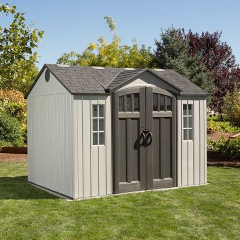 Plastic Garden Shed | Lifetime 10x8ft Heavy Duty Plastic Shed