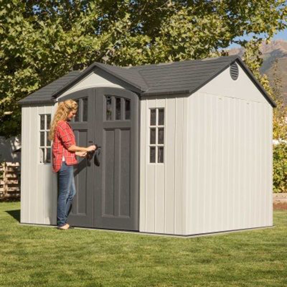 Plastic Garden Shed | Lifetime 10x8ft Heavy Duty Plastic Shed