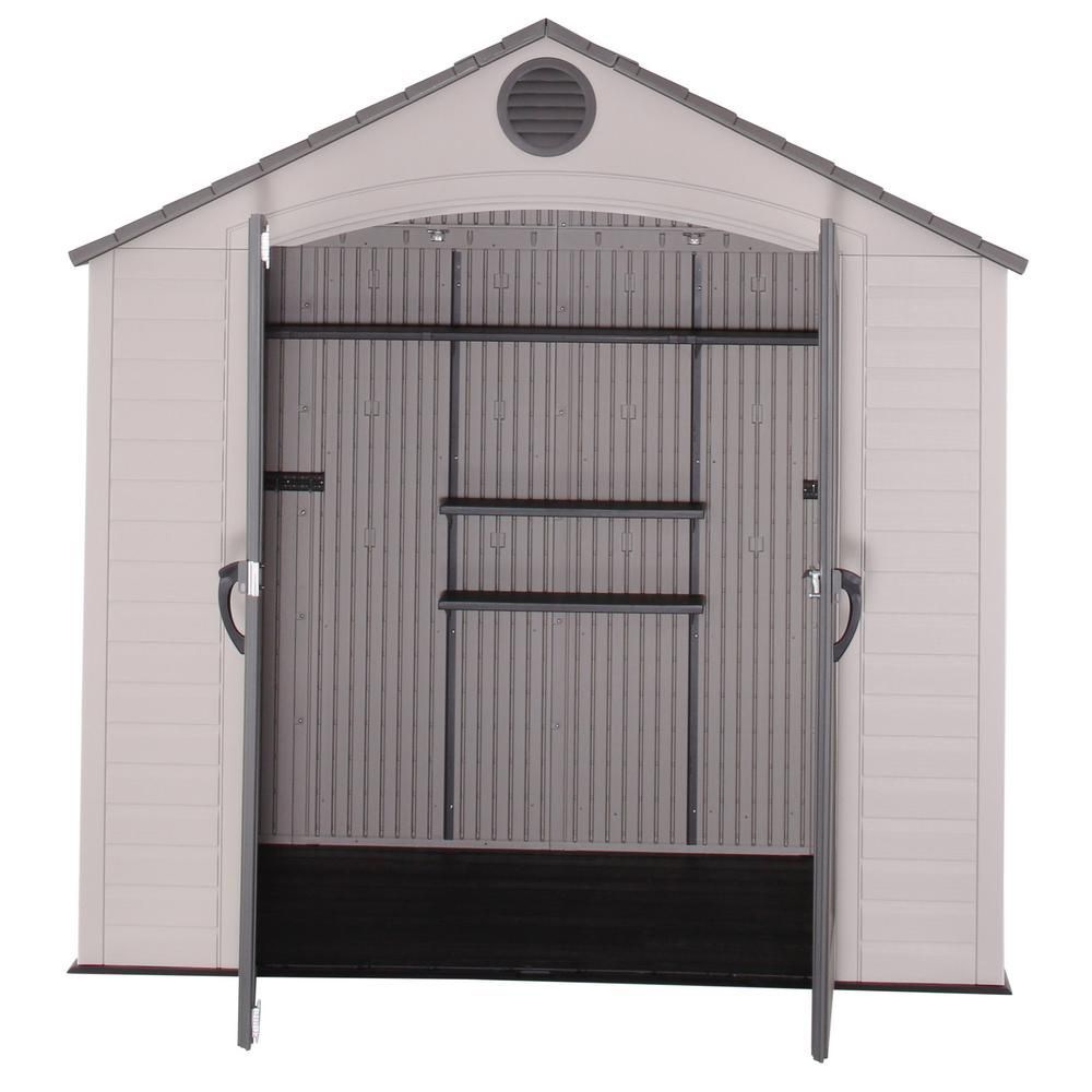 Plastic Garden Shed | Lifetime 8x5ft Heavy Duty Plastic Shed