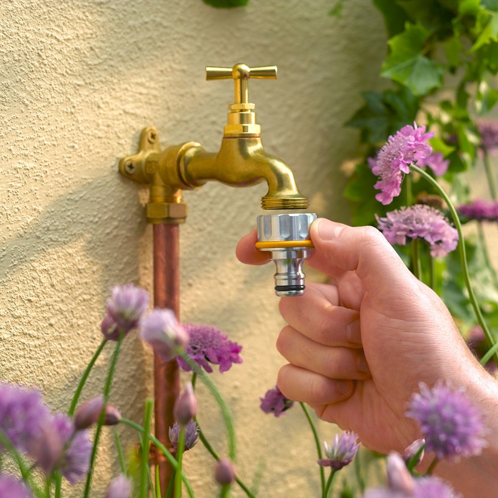 Buy Hozelock Pro Metal Threaded Tap Connector (3/4"BSP) Delivery by