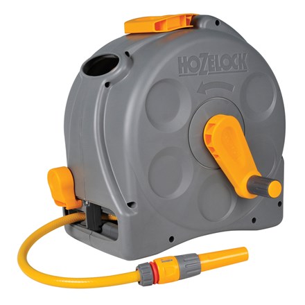Hozelock 2 in 1 Compact Enclosed Reel 25m Hose & Fittings