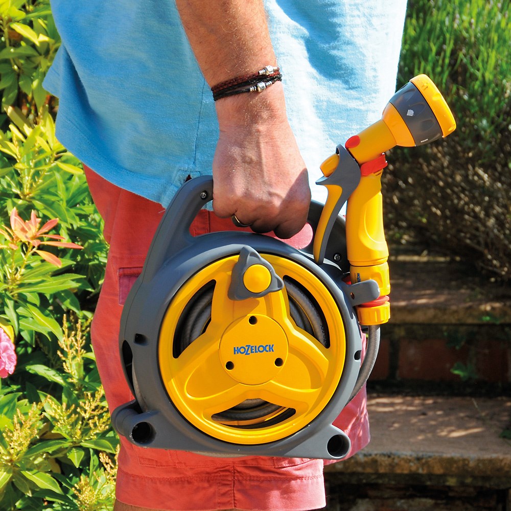 Pico Hose Pipe Reel With Multi Spray Gun
