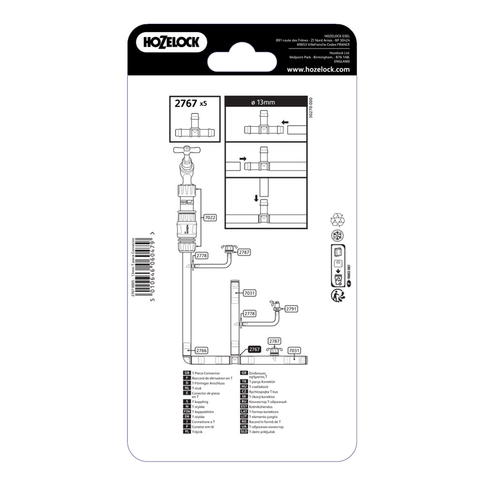 T-Piece Connectors