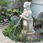 Handmade Stone Statue | Water Nymph Fountain
