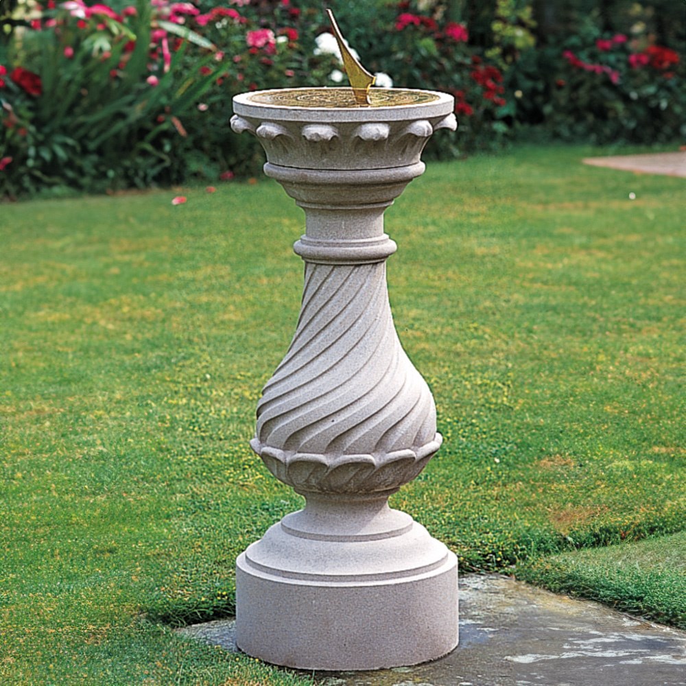 Handmade Georgian Sundial Plinth & Brass Dial