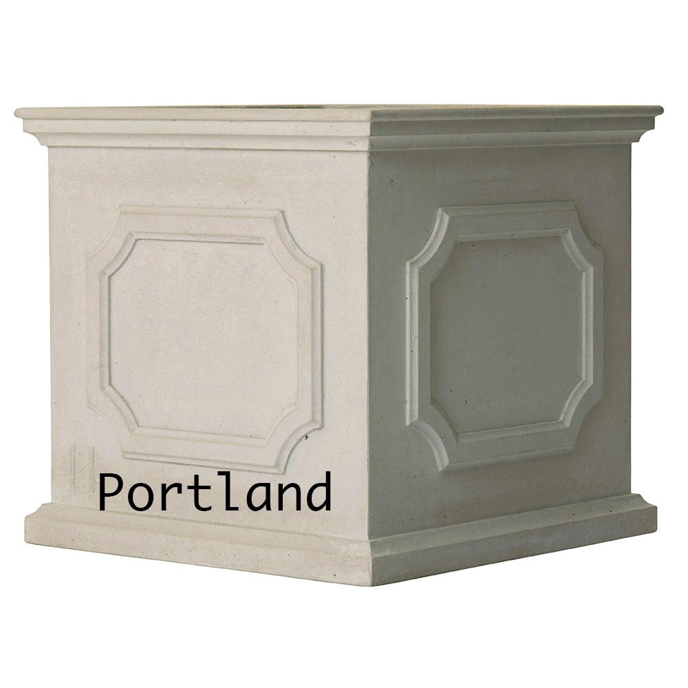 Handmade White Stone Crucible Fountain
