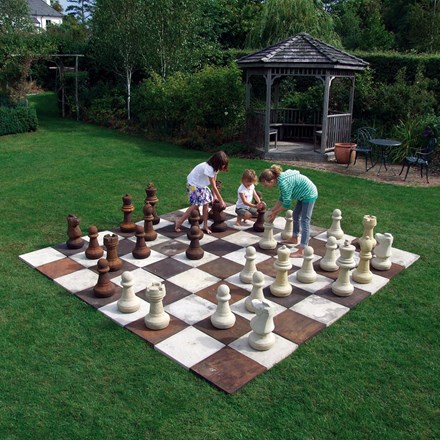 Chess Set With Board