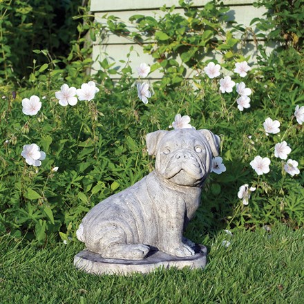Garden Ornament | Pug Dog
