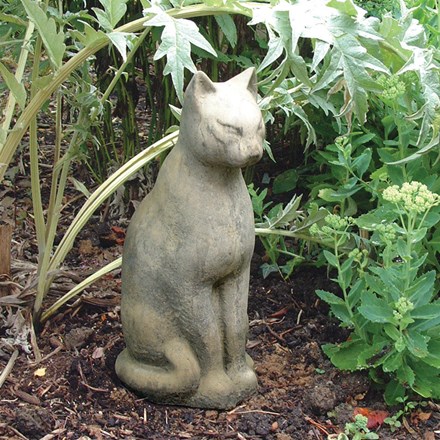 Garden Ornament | Large Tomb Cat