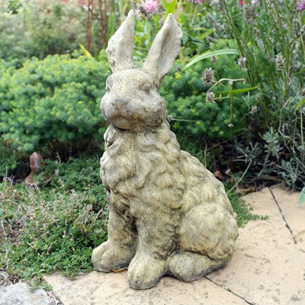 Garden Ornament | Fluffy Rabbit