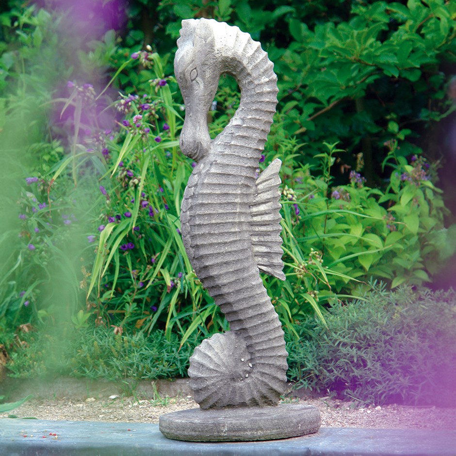 Garden Ornament | Large Seahorse
