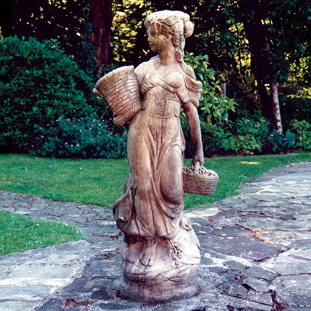 Garden Statue | Large Country Girl Statue